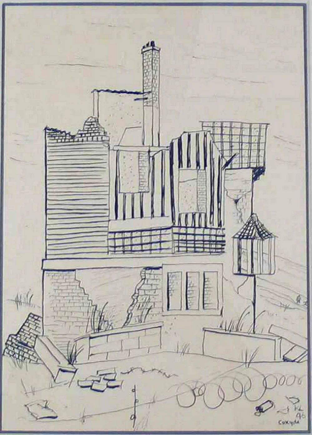 Artwork 5 by Kurt Lewy